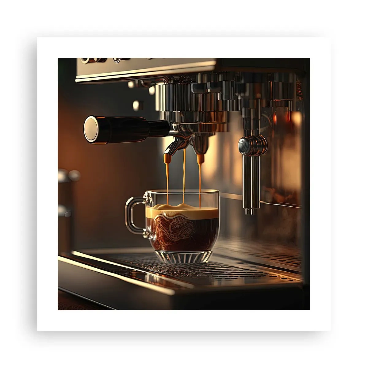 Affisch - En sensuell blandning - 50x50 cm