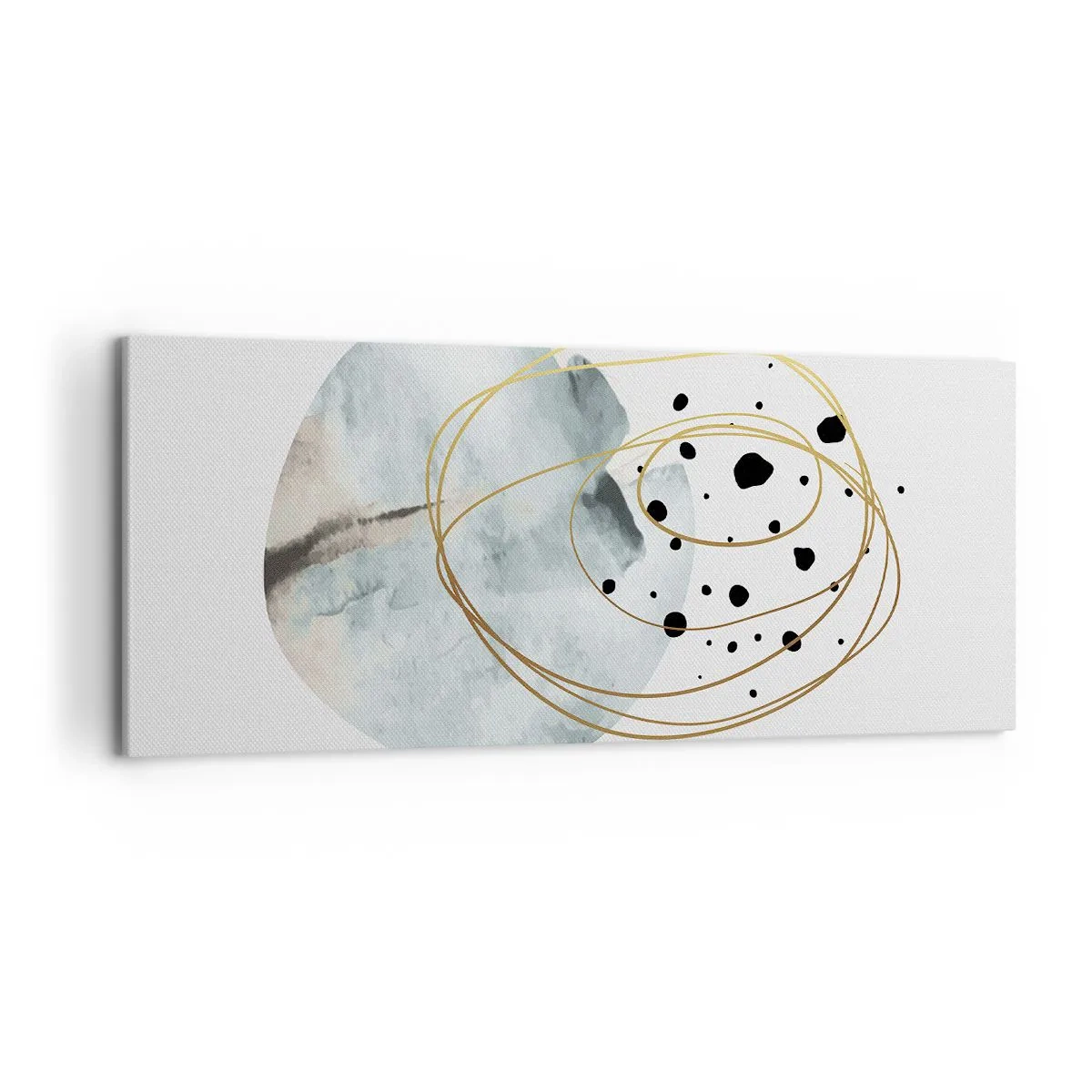 Canvastavla - Bild på duk - I rummets famn - 120x50 cm