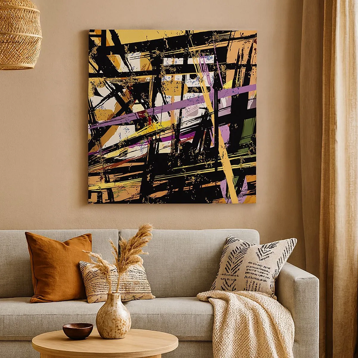 Canvastavla - Bild på duk - Skarpt snitt - 30x30 cm