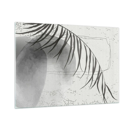 Glastavla - Bild på glas - Den subtila exotismen i naturen - 100x70 cm