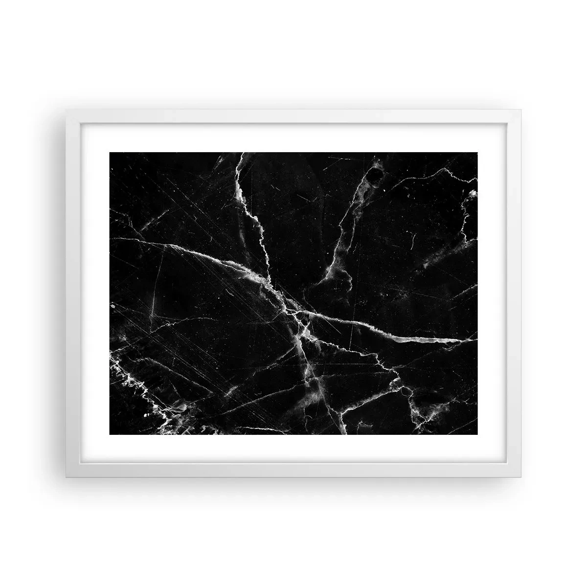 Affisch i vit ram - Stenens hemliga liv - 50x40 cm