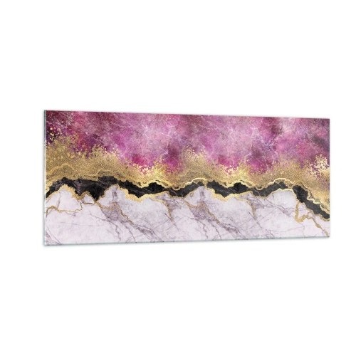 Glastavla - Bild på glas - På gränsen - 100x40 cm