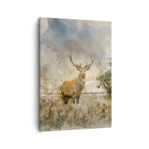 Canvastavla - Bild på duk - Värdighet - styrka - dignitet - 50x70 cm