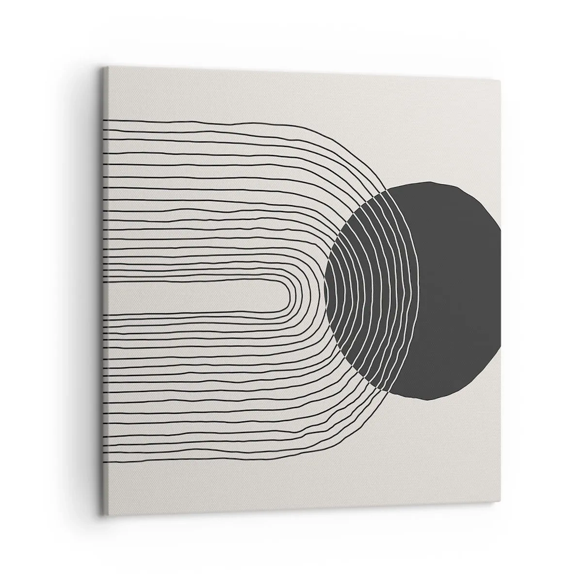 Canvastavla - Bild på duk - Darr och säkerhet - 50x50 cm