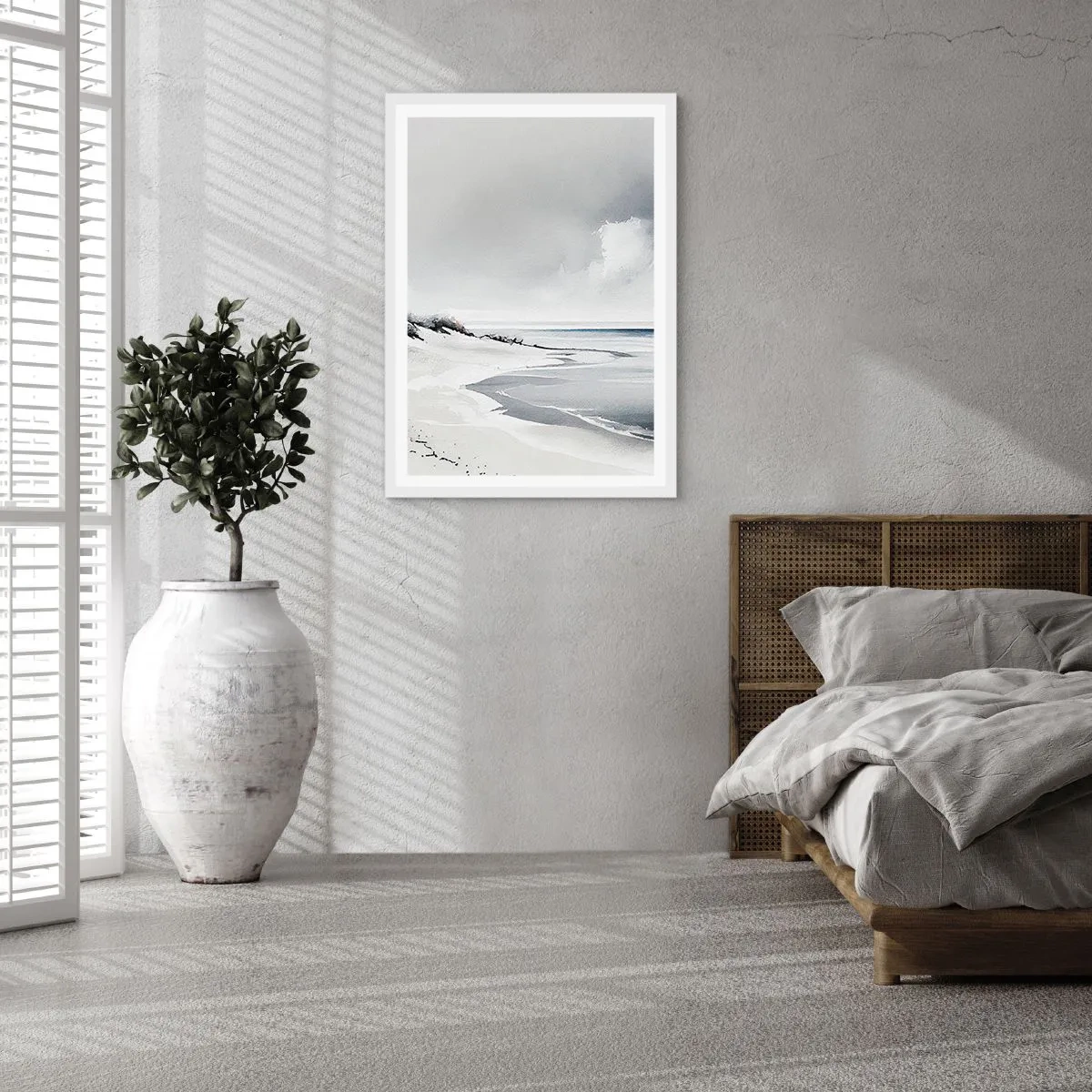 Affisch i vit ram - Alltid tillsammans - 50x70 cm