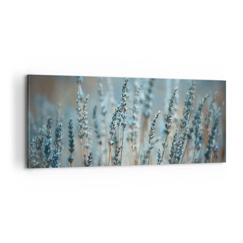 Canvastavla - Bild på duk - Doftande åkermark - 100x40 cm