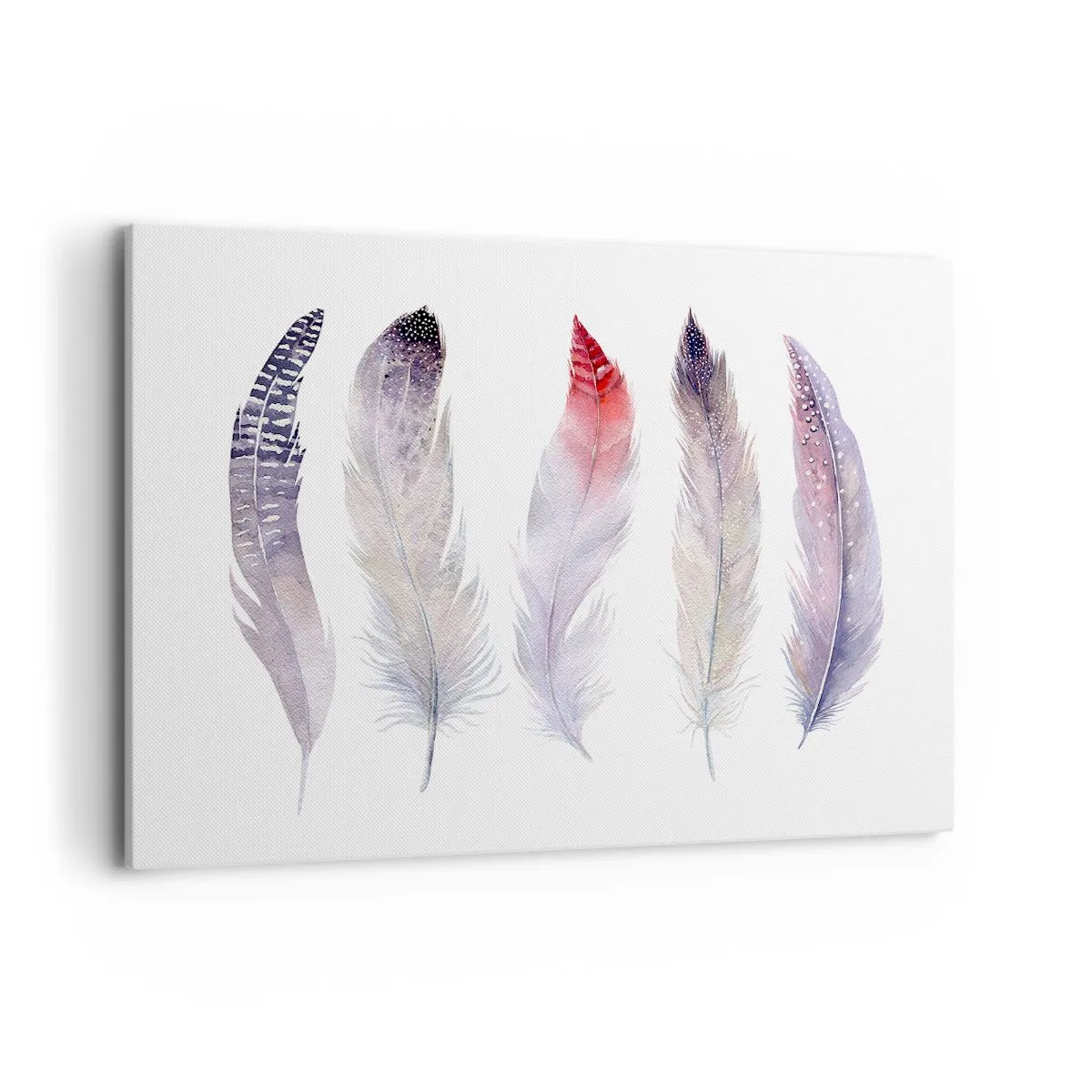 Canvastavla - Bild på duk - Fin som färgrik dimma - 120x80 cm