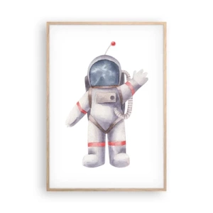 Affisch i ram av ljusek - Det var allt för nu! - 70x100 cm