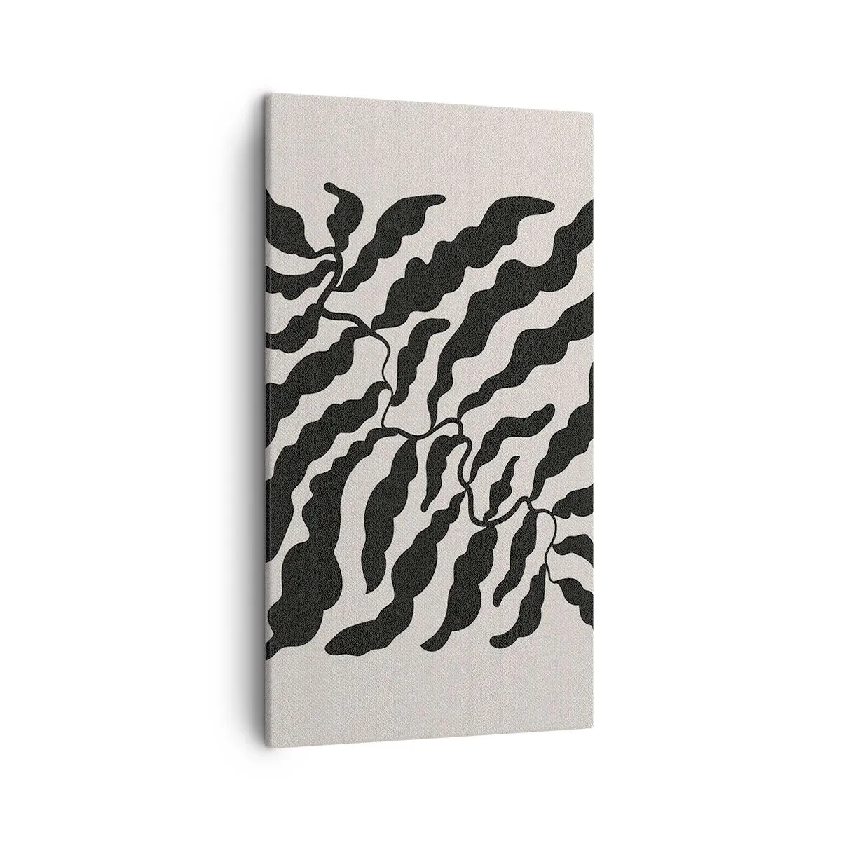 Canvastavla - Bild på duk - Kvadratens natur - 45x80 cm