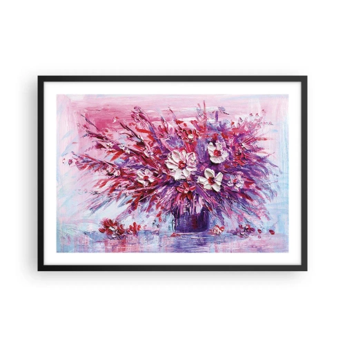 Affisch i svart ram - Oskuld och passion - 70x50 cm