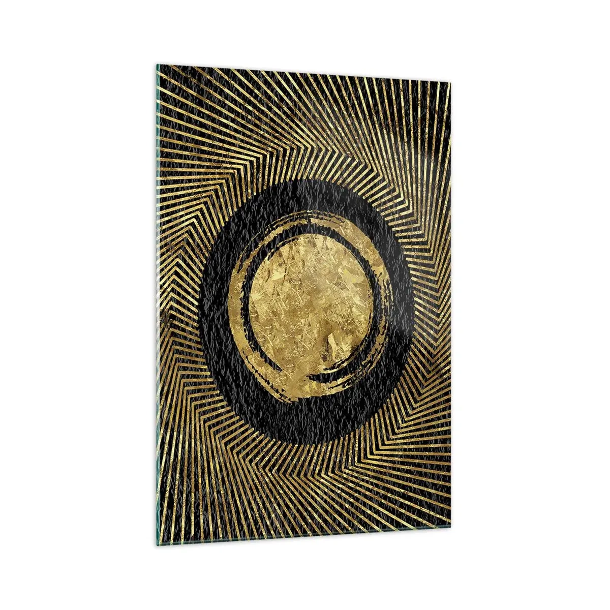 Glastavla - Bild på glas - Glamourös komposition - 70x100 cm