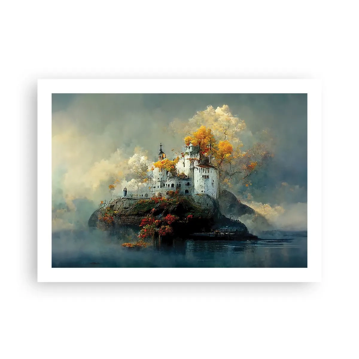 Affisch - Början på en romantisk historia - 70x50 cm