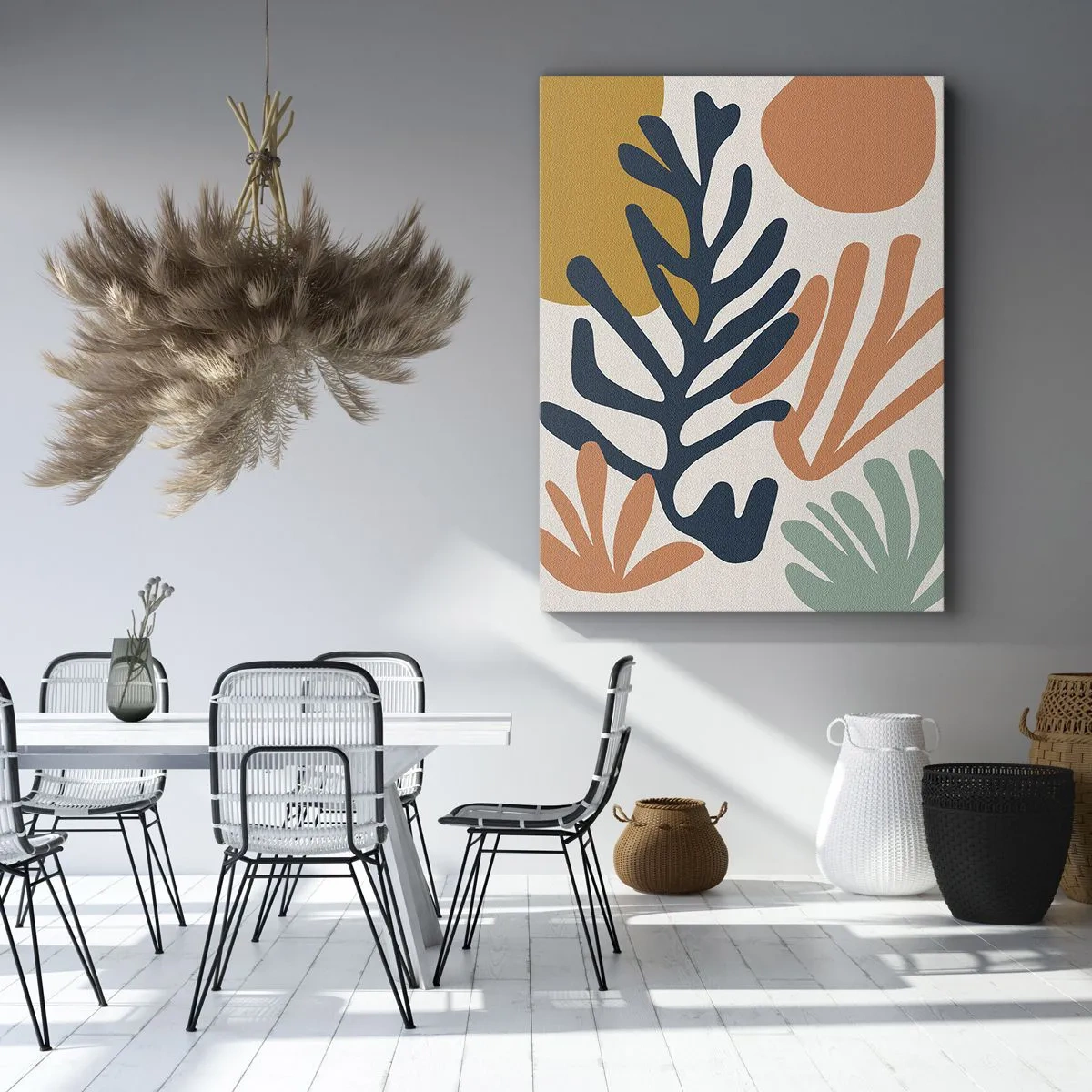 Canvastavla - Bild på duk - Korallhav - 50x70 cm