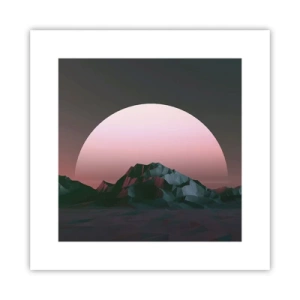 Affisch - I den granliggande galaxen - 30x30 cm