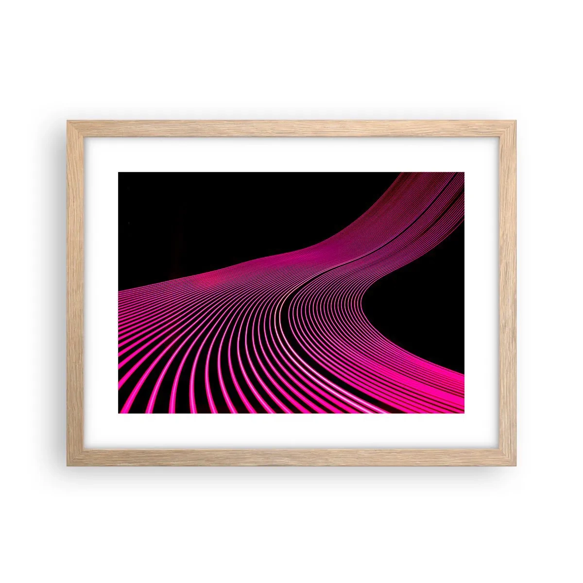 Affisch i ram av ljusek - Ljusets allé - 40x30 cm