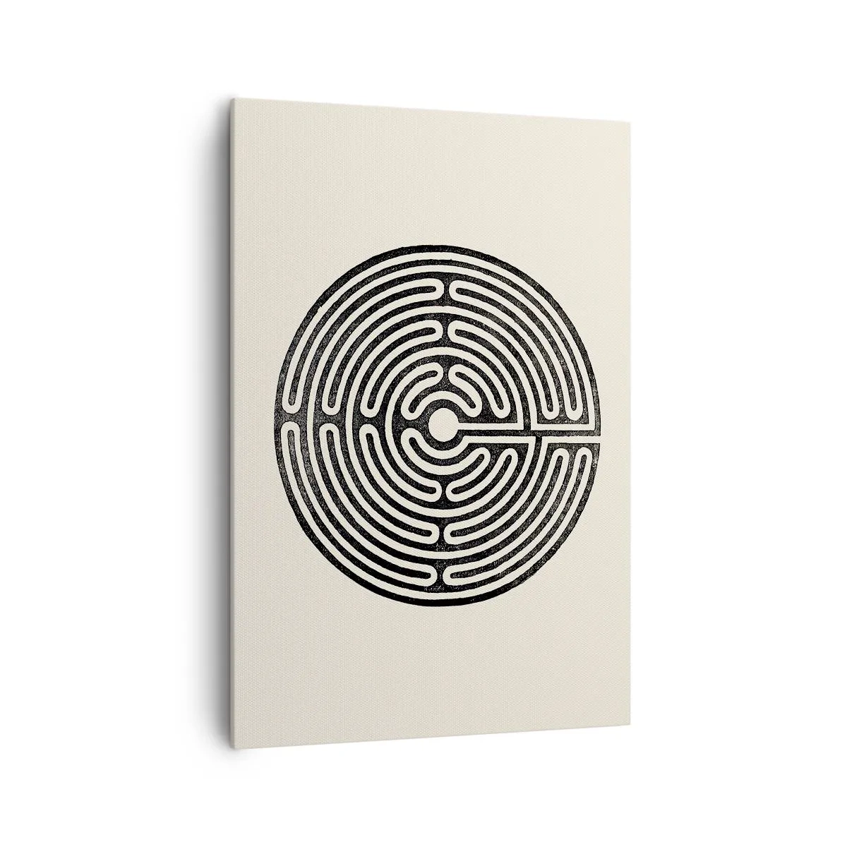 Canvastavla - Bild på duk - Mystisk ordning - 70x100 cm