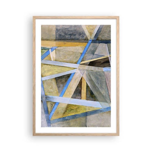 Affisch i ram av ljusek - Rakt fram eller diagonalt? - 50x70 cm