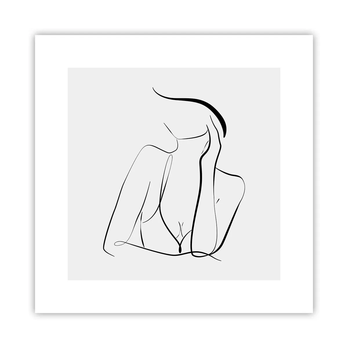 Affisch - På drömvågen - 30x30 cm