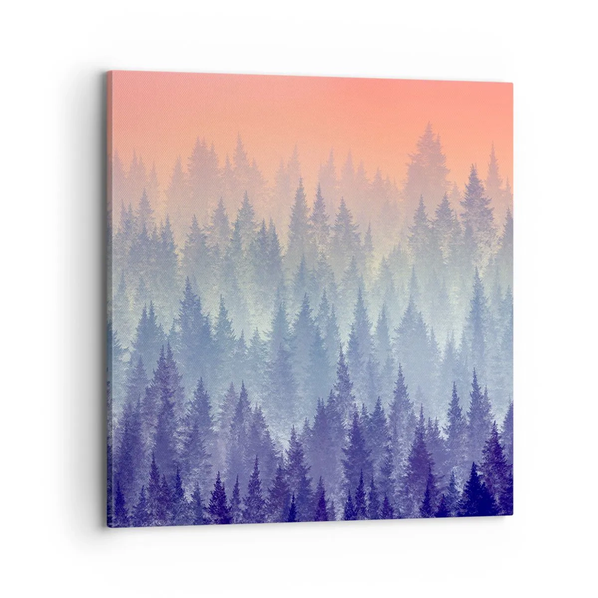 Canvastavla - Bild på duk - Högt, högre, upp till himlen - 70x70 cm