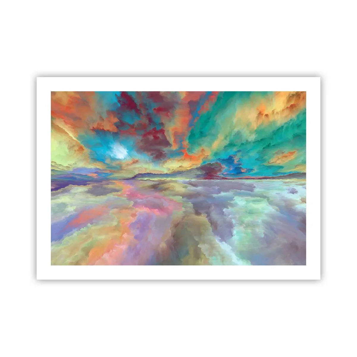 Affisch - Två himlar - 70x50 cm