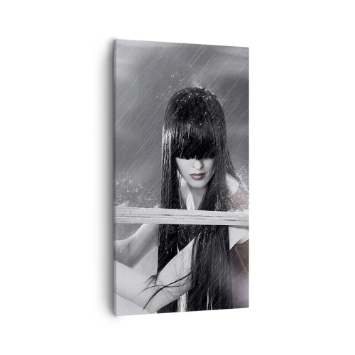 Canvastavla - Bild på duk - Vacker och farlig - 55x100 cm