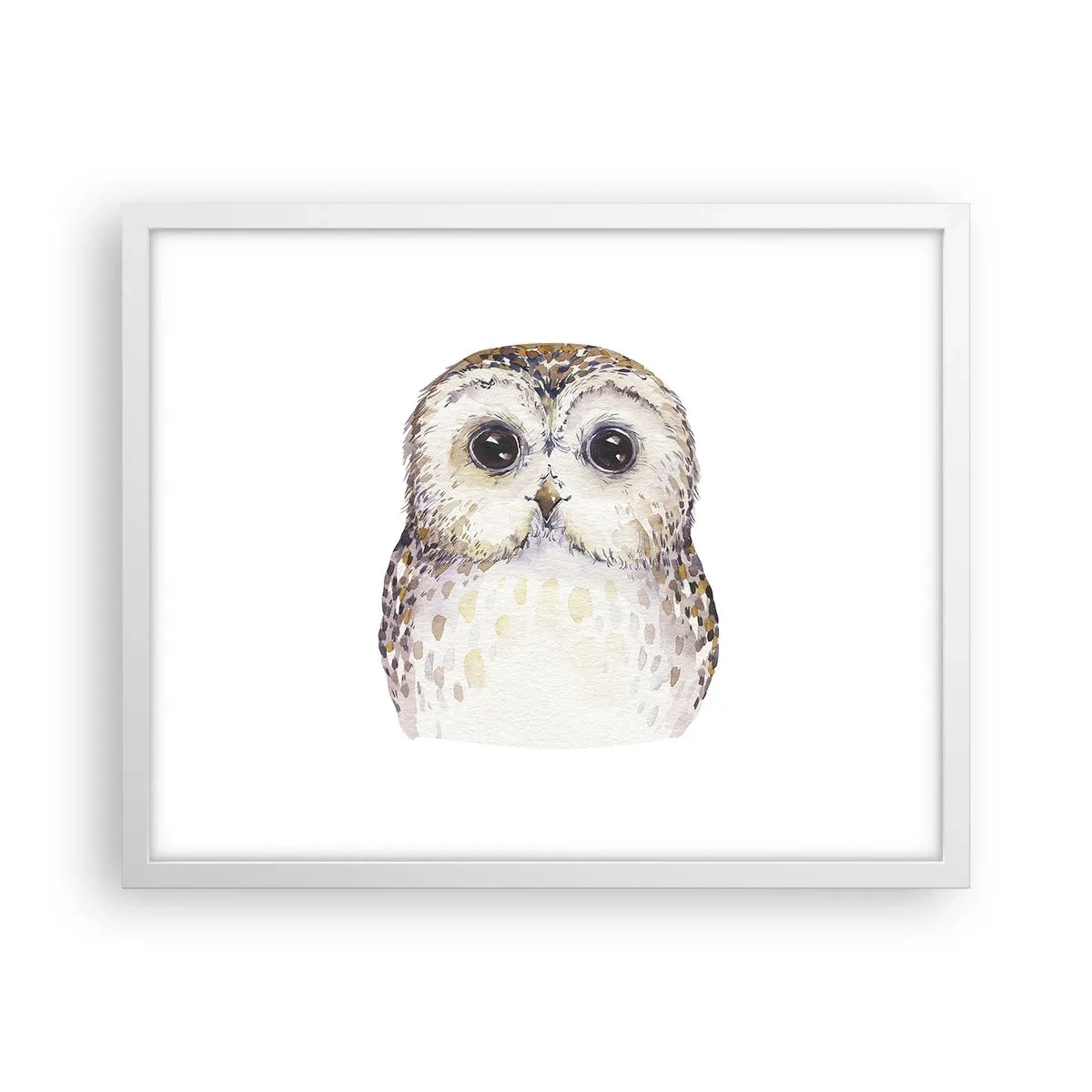 Affisch i vit ram - Titta i mina ögon - 50x40 cm