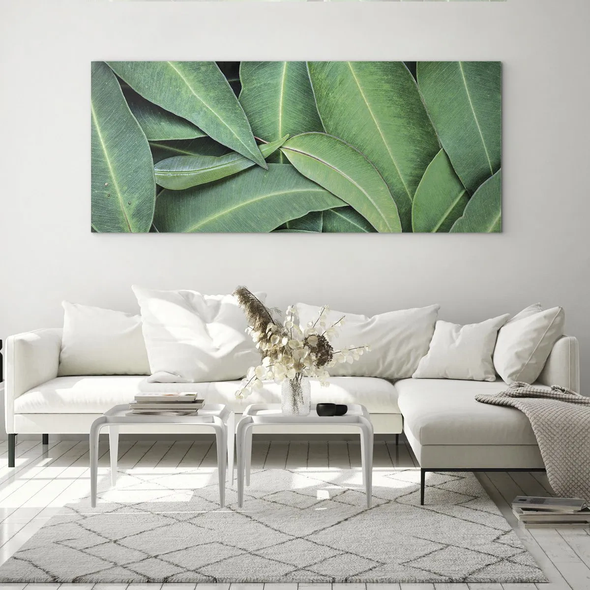 Glastavla - Bild på glas - Saftiga och fräscha - 100x40 cm