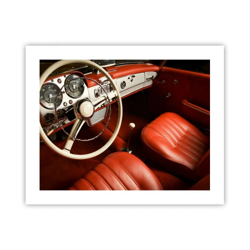 Affisch - Lyx i vintage stil - 50x40 cm