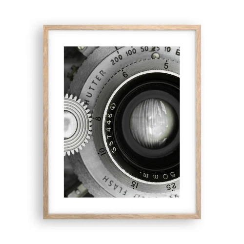 Affisch i ram av ljusek - En berättelse om Hollywood - 40x50 cm