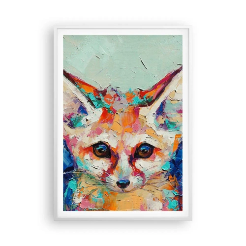 Affisch i vit ram - Är ni redo för mig? - 70x100 cm