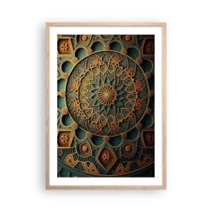 Affisch i ram av ljusek - I ett arabiskt klimat - 50x70 cm