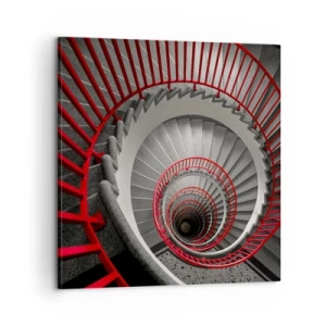 Canvastavla - Bild på duk - Arkitektoniska spel - 60x60 cm