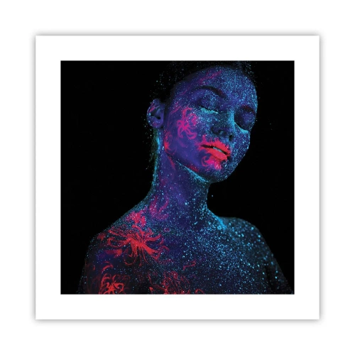 Affisch - I sjärndammet - 40x40 cm