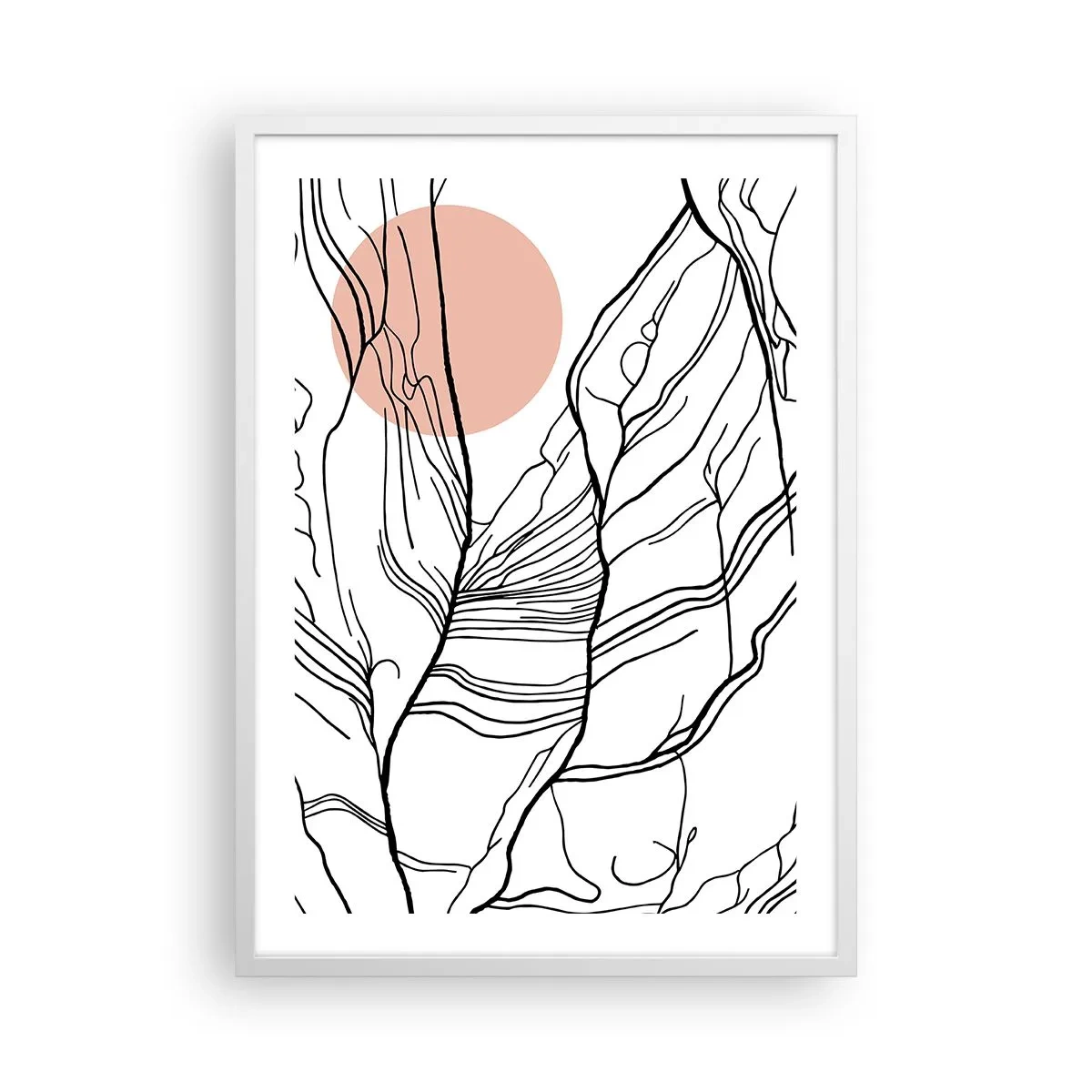 Affisch i vit ram - I grenarnas nät - 50x70 cm