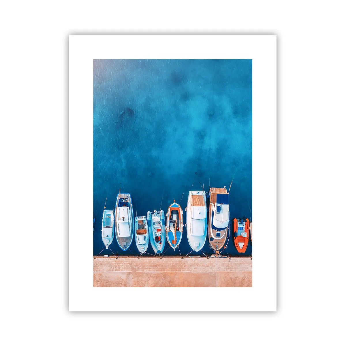 Affisch - I en rad - 30x40 cm