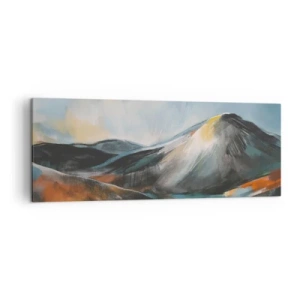 Canvastavla - Bild på duk - Råa och vackra - 140x50 cm