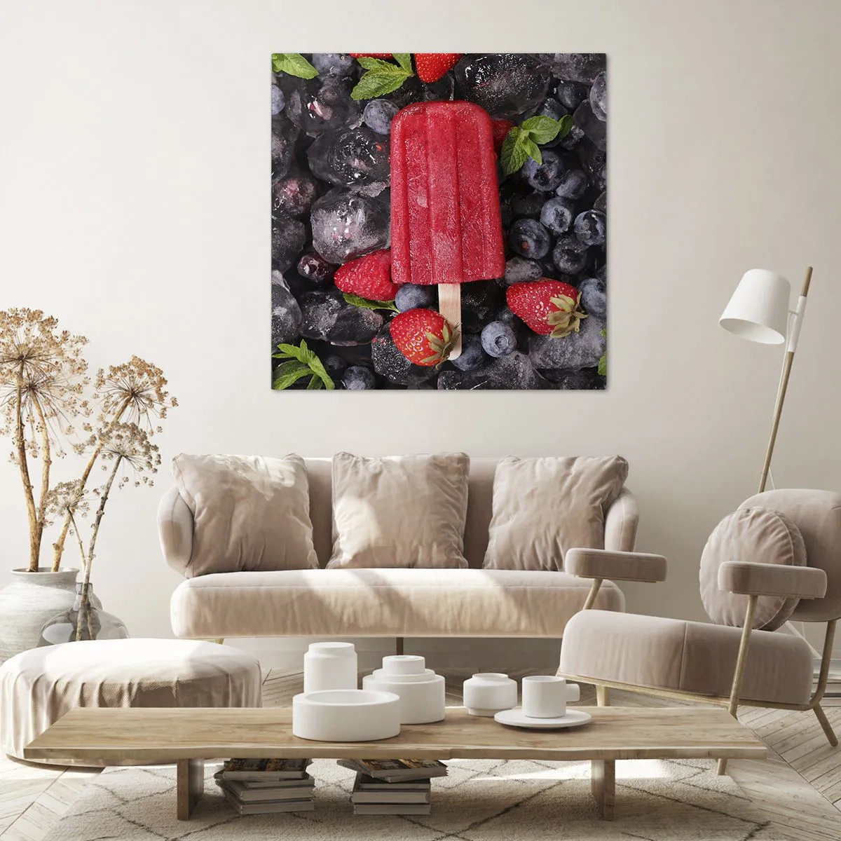 Canvastavla - Bild på duk - En smak av varm sommar - 30x30 cm