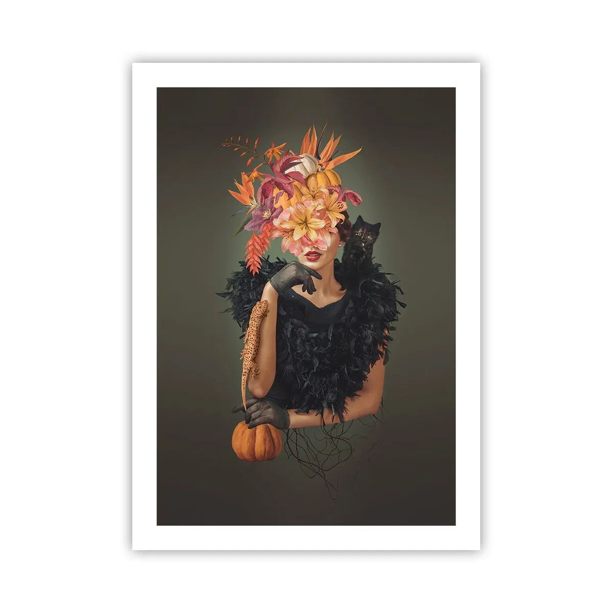 Affisch - Häxans troll - 50x70 cm