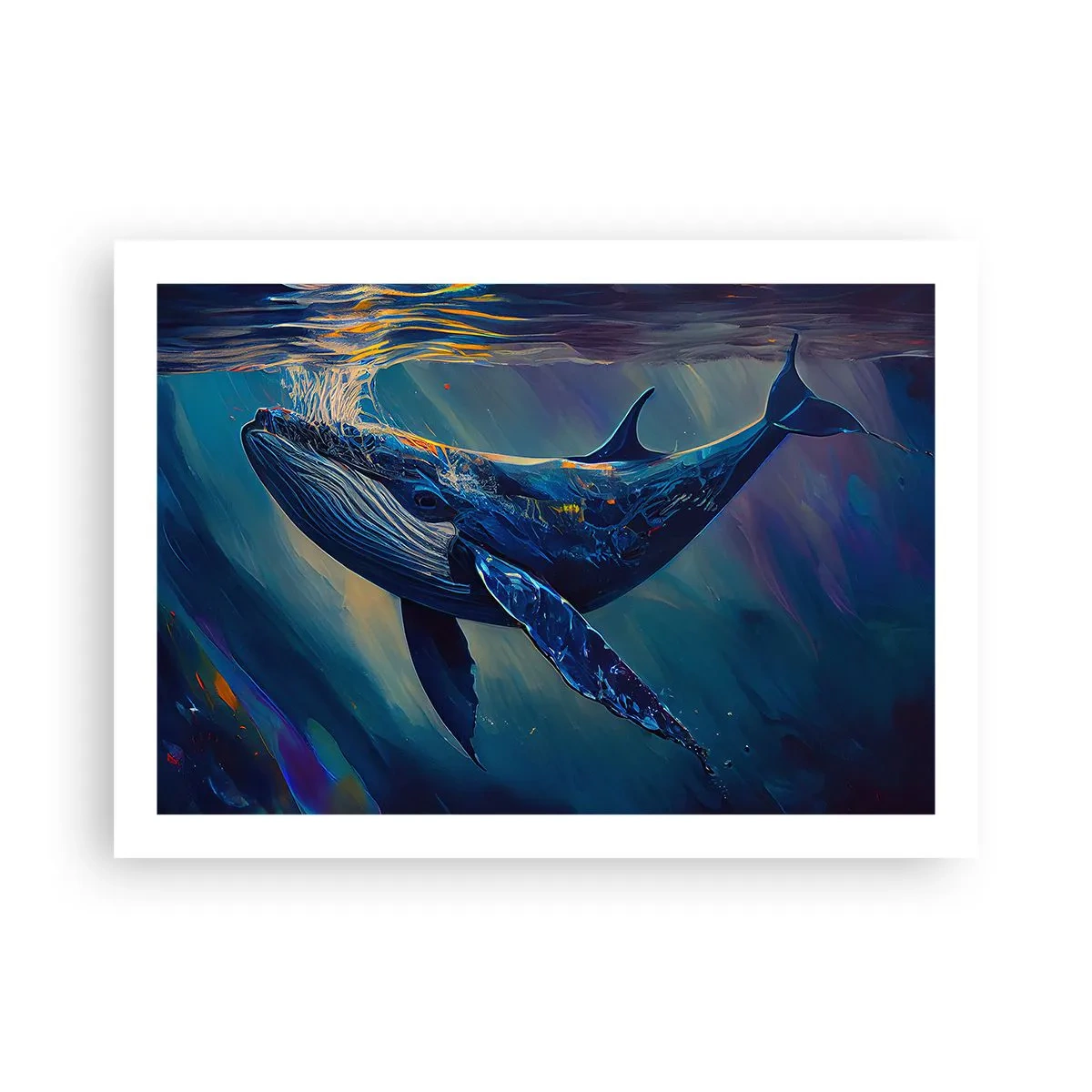 Affisch - Välkommen till min värld - 70x50 cm