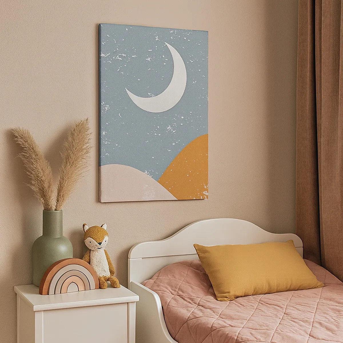 Canvastavla - Bild på duk - Många nätters under - 50x70 cm