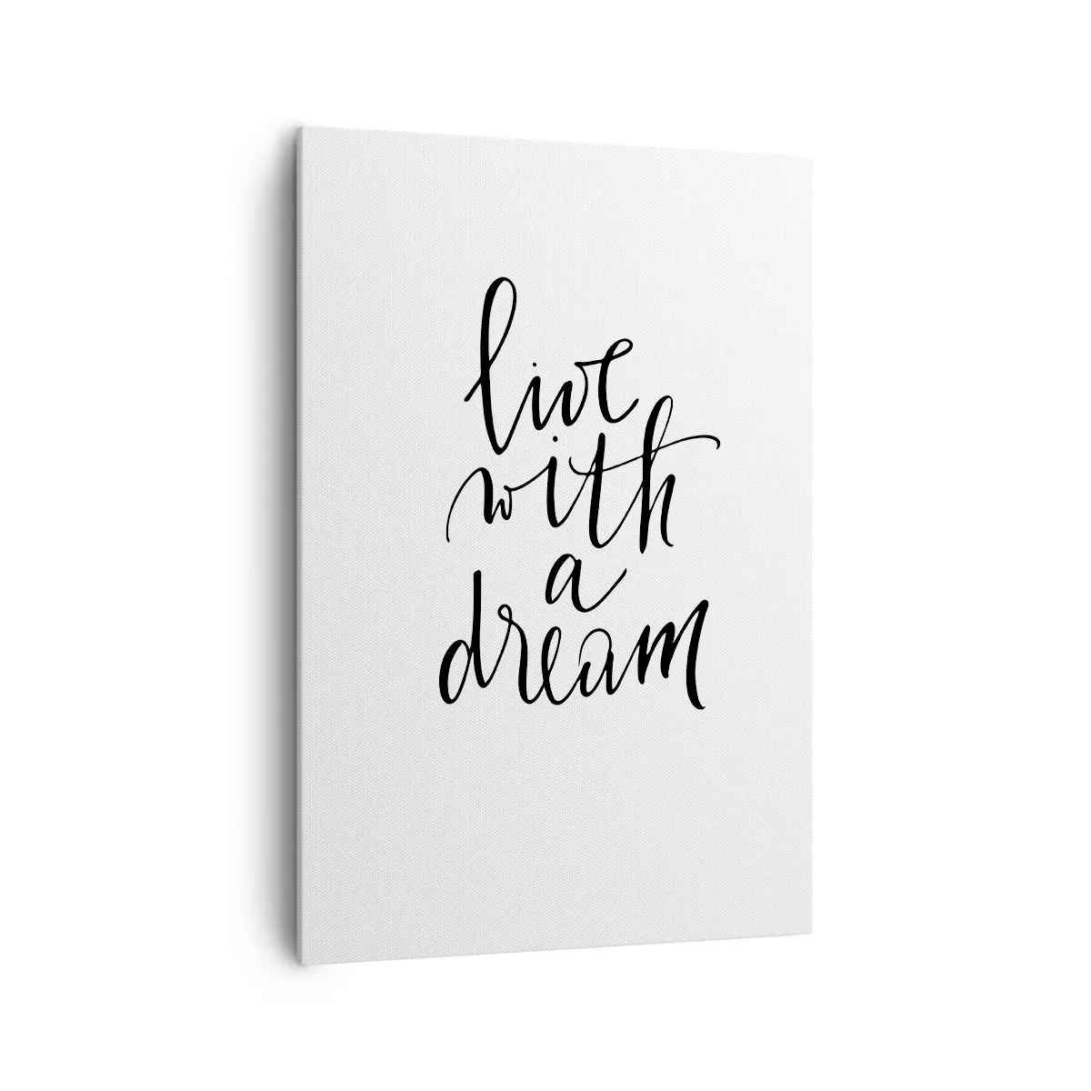 Canvastavla - Bild på duk - Of course - 70x100 cm