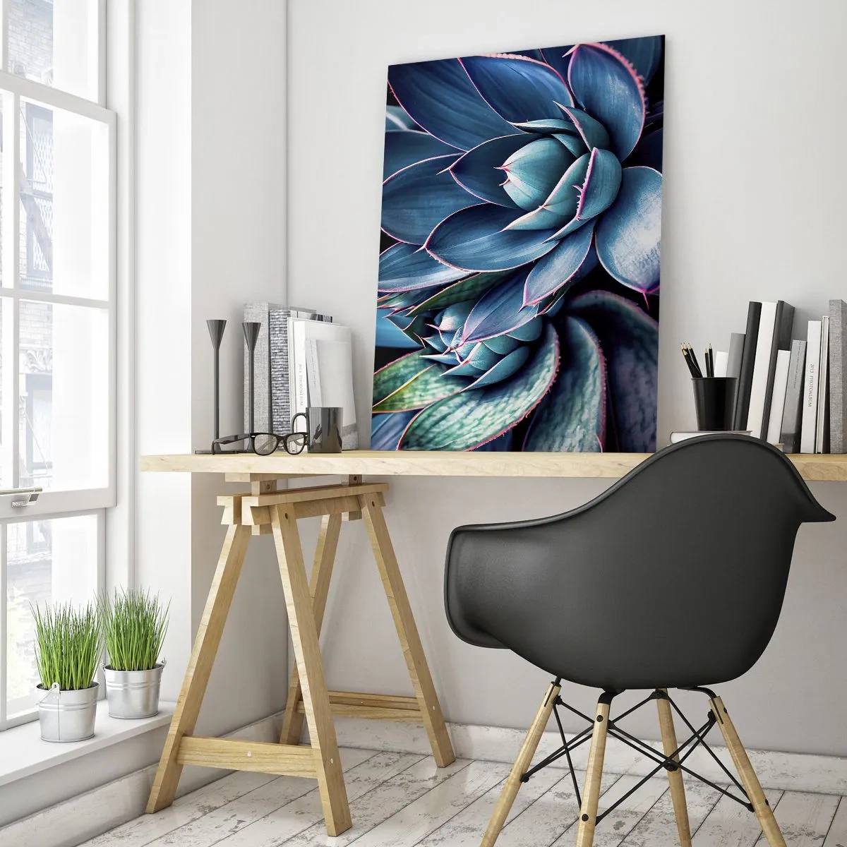 Glastavla - Bild på glas - Vital kraft - 50x70 cm