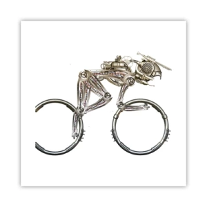 Affisch - Underbar maskin - 40x40 cm