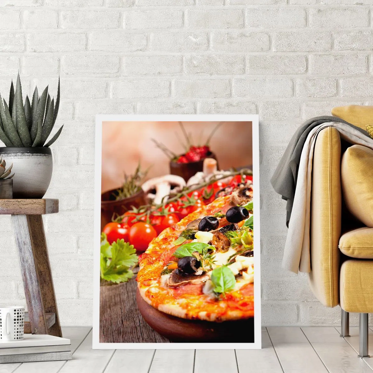 Affisch - Ingredienser ur jorden - 50x70 cm