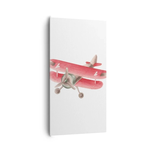 Canvastavla - Bild på duk - Redo att flyga högt - 65x120 cm