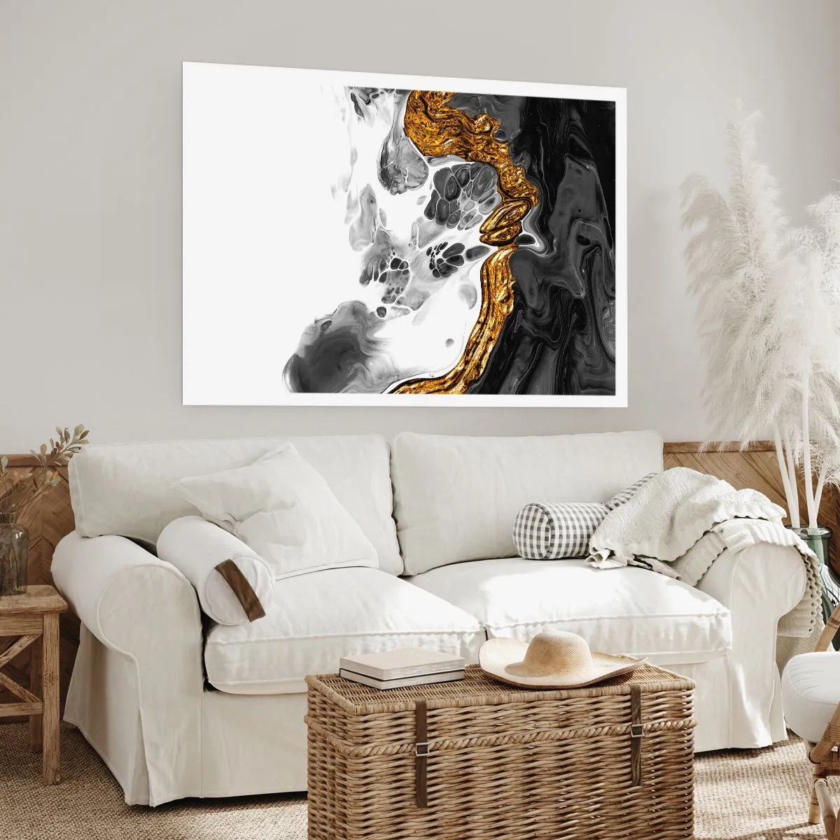 Affisch - Organisk komposition - 40x30 cm