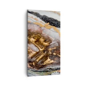 Canvastavla - Bild på duk - Jordens element - 55x100 cm
