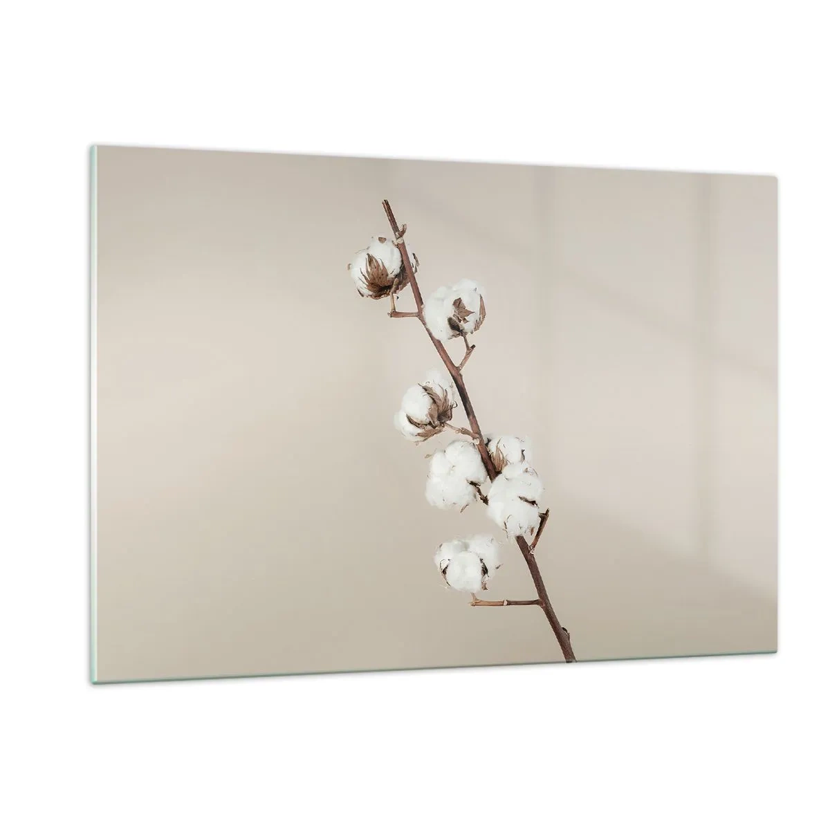 Glastavla - Bild på glas - Hos mjukhetens källa - 120x80 cm