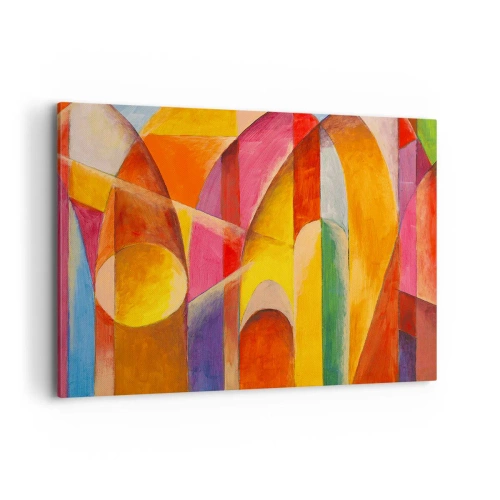 Canvastavla - Bild på duk - Solens domkyrka - 100x70 cm
