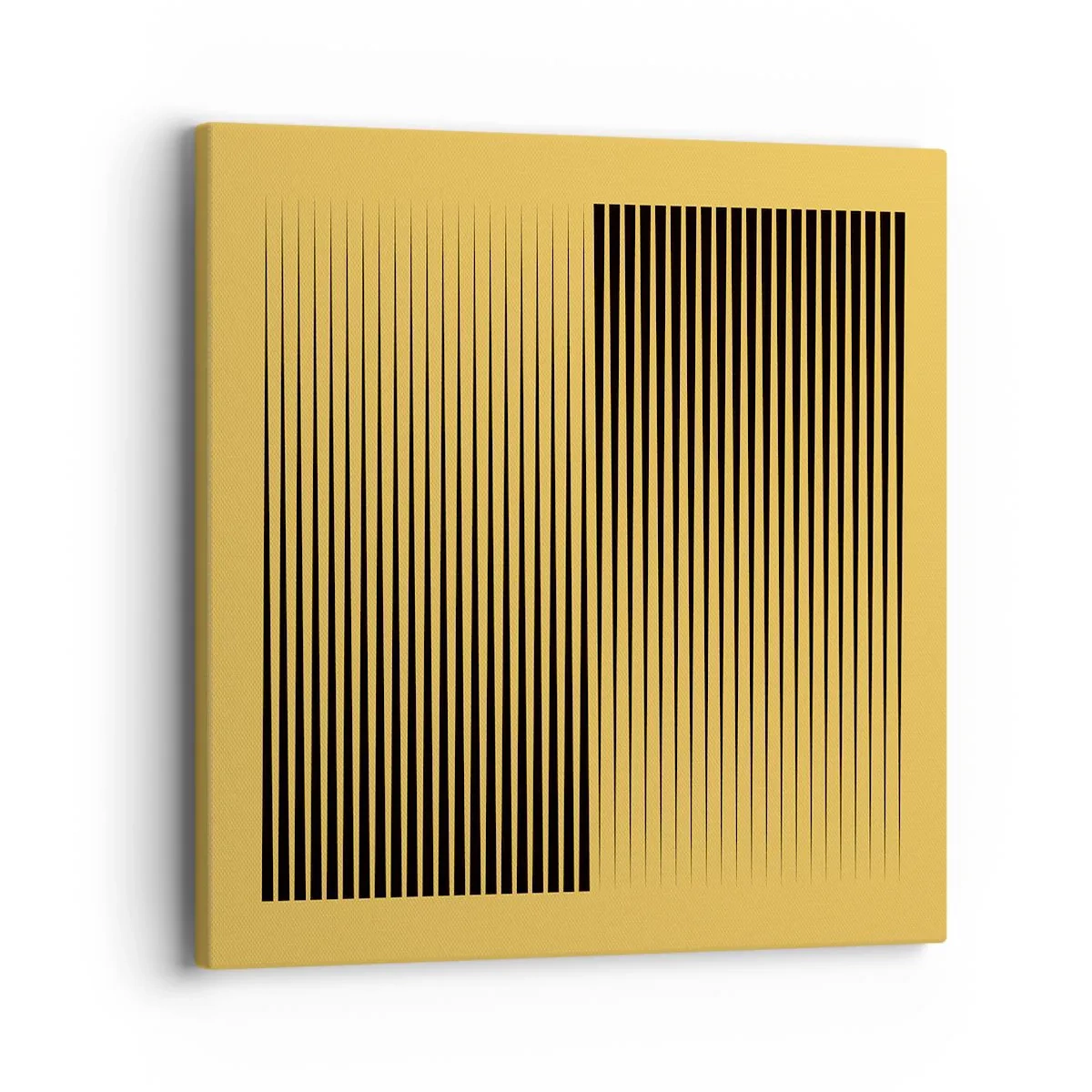 Canvastavla - Bild på duk - Motsatsernas kvadrat - 40x40 cm